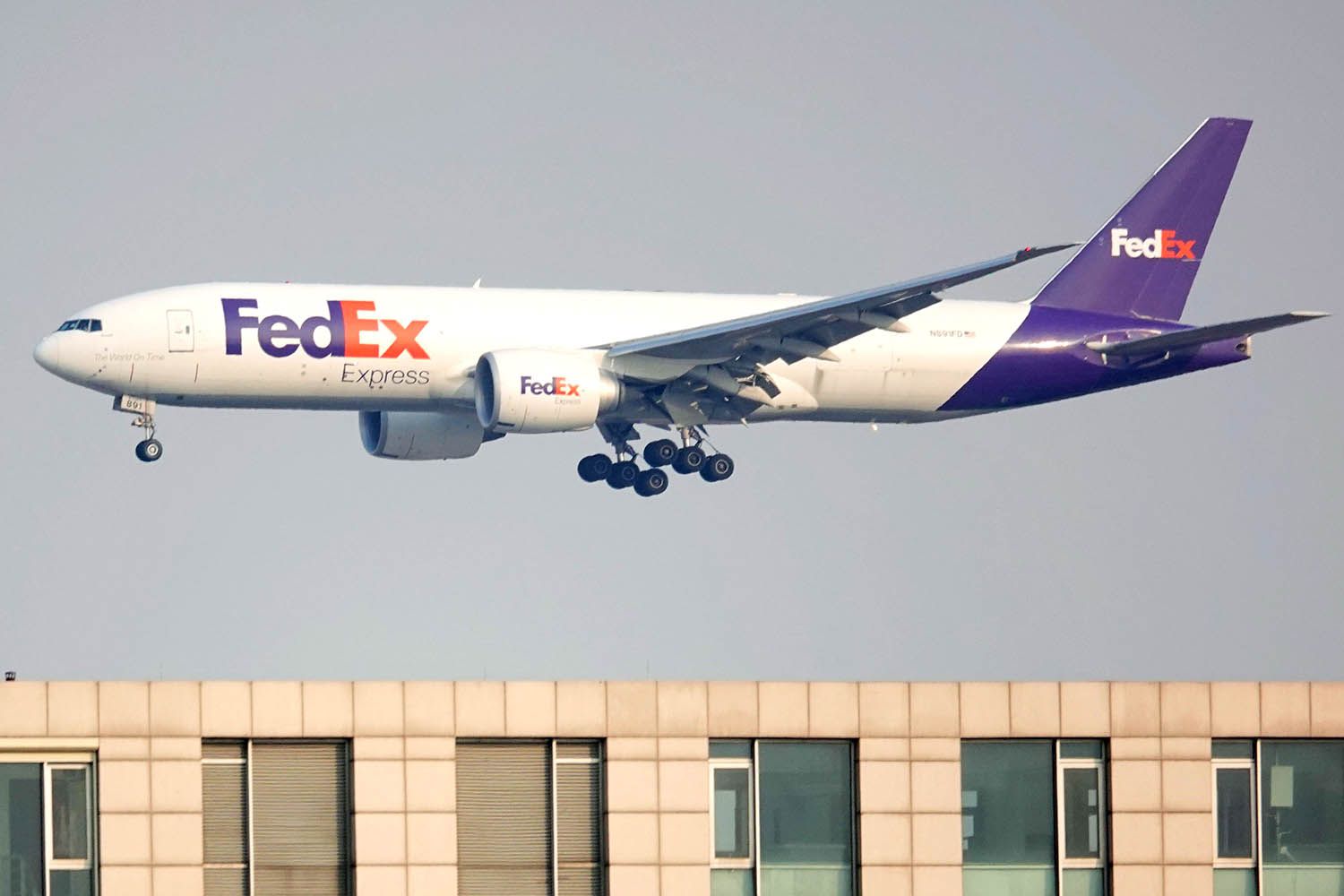 FedEx Plane Makes Emergency Landing After Bursting into Flames During Takeoff
