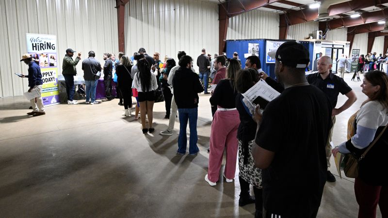 Jobless claims spike, in worrisome sign for the US labor market | CNN Business