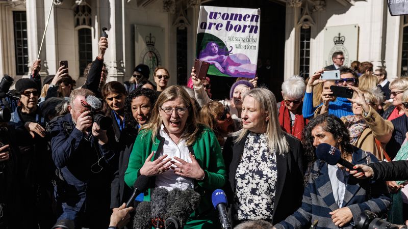 What the UK ruling on the definition of ‘woman’ means for same-sex spaces, culture wars and more | CNN