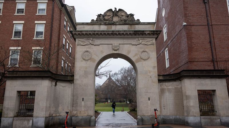 Trump administration is considering freezing $510 million in grants to Brown University | CNN