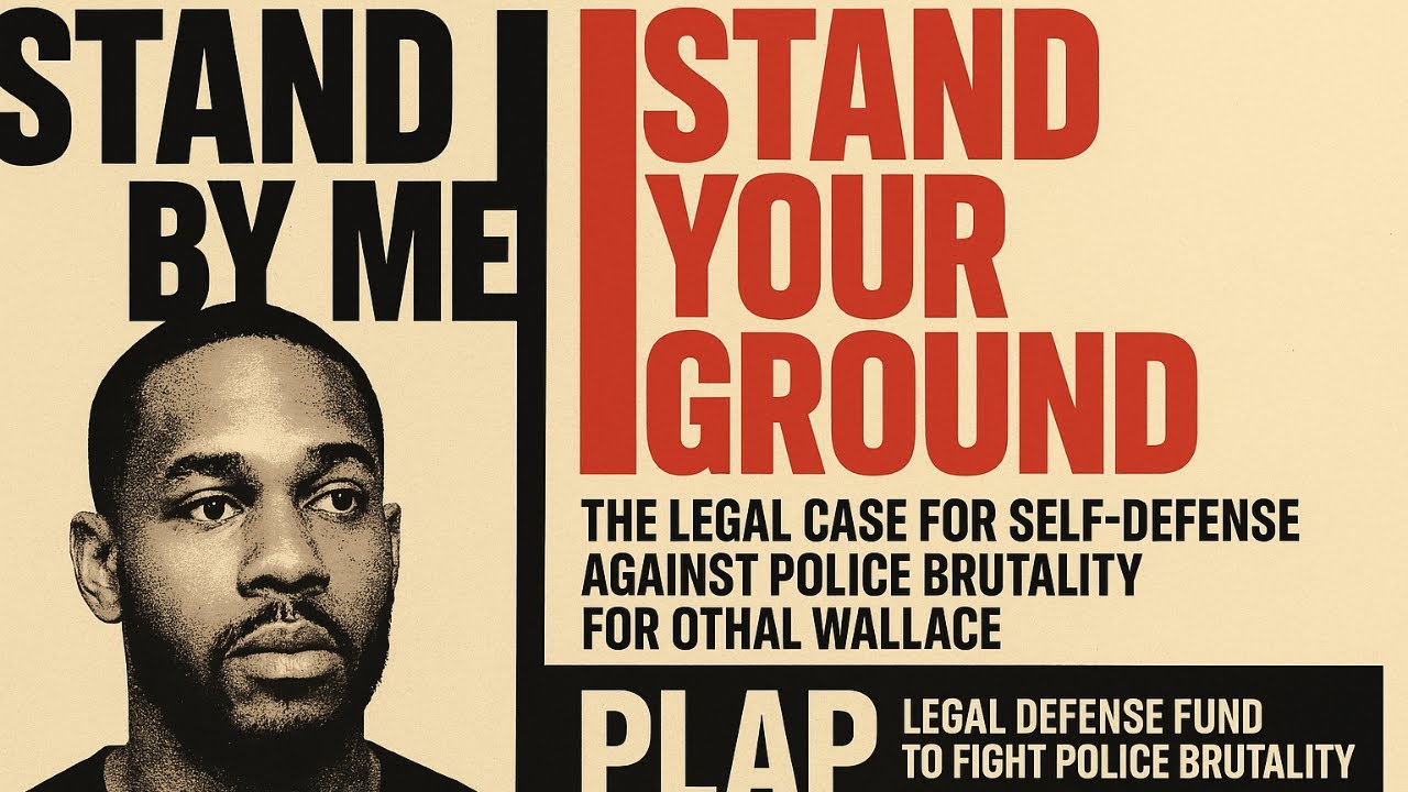 Stand by Me | Stand Your Ground | Othal Wallace Self - Defense Against Police Brutality | Othal.org - YouTube