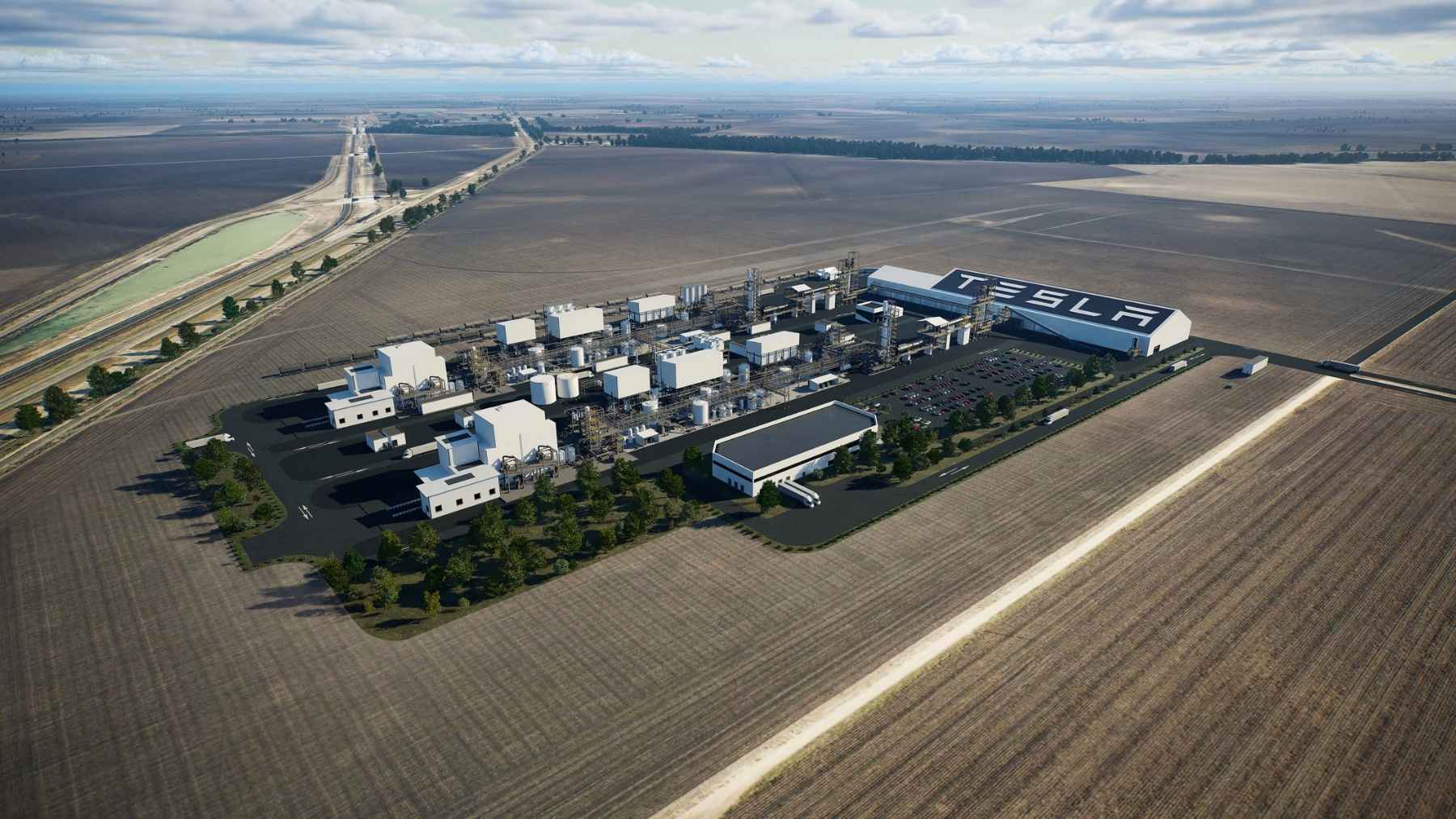 A Texas Drainage District Walked Its Ditch on a Routine Inspection. They Found a Pipe They Didn't Recognize Discharging Black Liquid From Tesla's $1 Billion Lithium Refinery