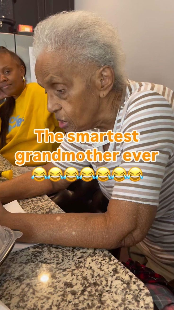 Didnt see this one coming, but she is the best. ? What do you think? [Video] | Grandma funny humor, Funny grandma pictures, Madea funny videos
