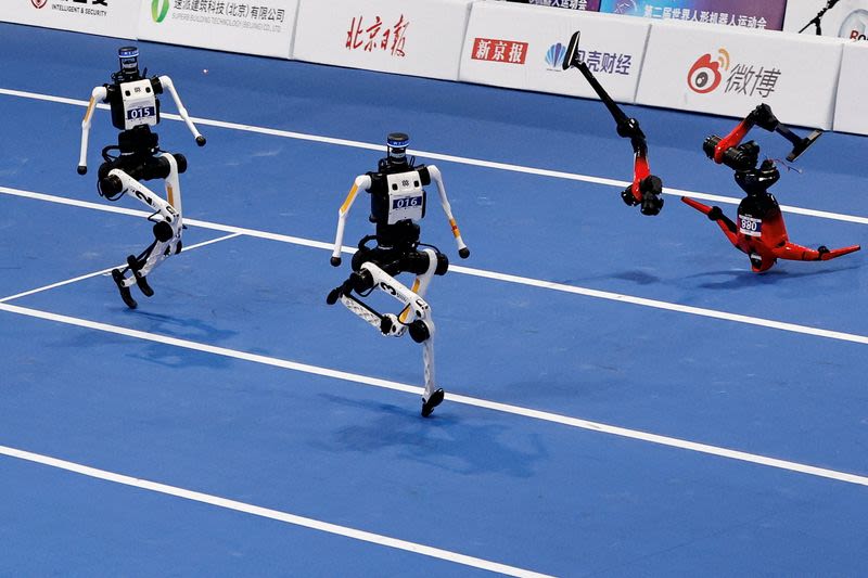 From dance floor to war: China readies humanoid robots for combat - Yahoo News Singapore